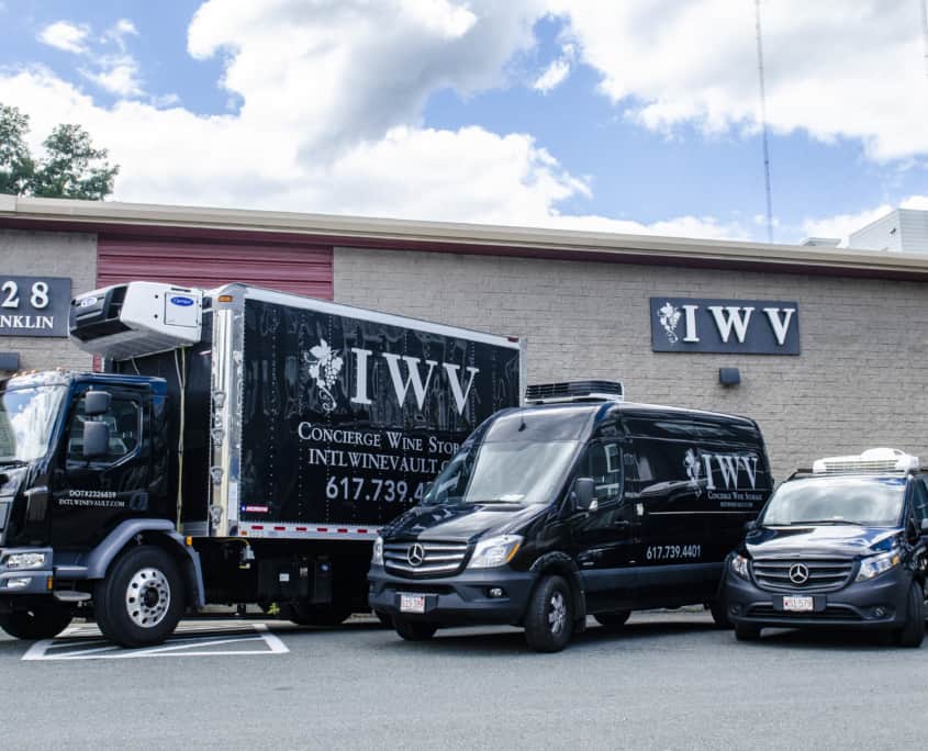 Packed wine bottles showcasing International Wine Vault’s storage and shipping services in Boston